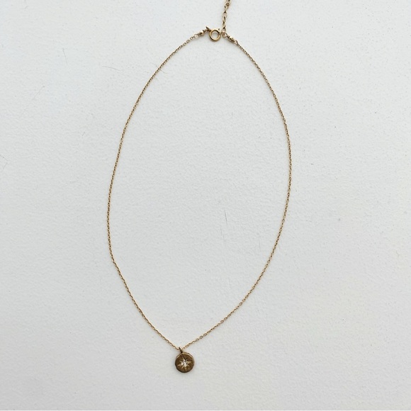 Bagatiba gold diamond “north star” necklace - Picture 2 of 2